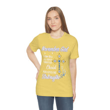 Load image into Gallery viewer, November Girl Short Sleeve Tee