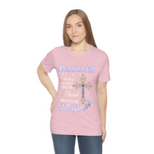 Load image into Gallery viewer, November Girl Short Sleeve Tee