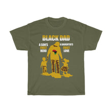 Load image into Gallery viewer, Black Dad Cotton Tee