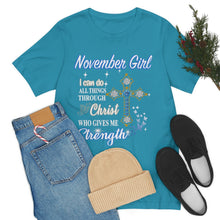 Load image into Gallery viewer, November Girl Short Sleeve Tee