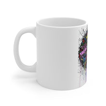 Load image into Gallery viewer, Color Splash Afro Ceramic Mug 11oz