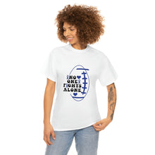 Load image into Gallery viewer, No One Fights Alone Colon Cancer Awareness Cotton Tee