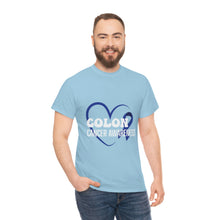 Load image into Gallery viewer, Colon Cancer Awareness Cotton Tee