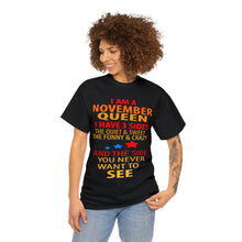 Load image into Gallery viewer, November Queen stars Tee
