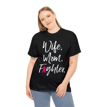 Load image into Gallery viewer, WIFE MOM FIGHTER BCA-28 Cotton Tee
