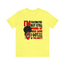 Load image into Gallery viewer, I&#39;m Vaccinated  red Short Sleeve Tee
