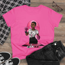 Load image into Gallery viewer, FIGHT CANCER BCA-67 COTTON LADIES Tee
