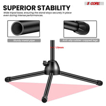 Load image into Gallery viewer, 5Core Tripod Mic Stand Adjustable Heavy Duty Floor Holder Microphone Boom Arm 4 PCS
