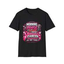 Load image into Gallery viewer, Breast Cancer Awareness T-Shirt — "Morning Praise &amp; Prayer" Fundraiser Tee
