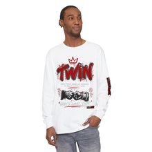 Load image into Gallery viewer, Twin Fist Bump Long Sleeve Tee — Streetwear Graphic Shirt
