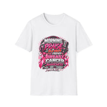 Load image into Gallery viewer, Breast Cancer Awareness T-Shirt — "Morning Praise &amp; Prayer" Fundraiser Tee
