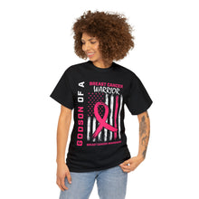 Load image into Gallery viewer, GODSON of Breast Cancer Survivor BCA-4 Cotton Tee
