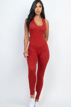 Load image into Gallery viewer, Racer Back Bodycon Jumpsuit (CAPELLA)
