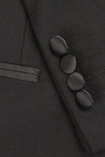 Load image into Gallery viewer, &quot;Milan&quot; Black Tuxedo Jacket Peak (Separates)
