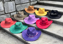 Load image into Gallery viewer, Flare premium Suede Cowboy Hat
