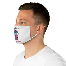 Load image into Gallery viewer, WHT - WE WEAR PINK Fabric Face Mask
