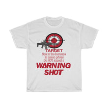 Load image into Gallery viewer, Warning Shot Cotton Tee

