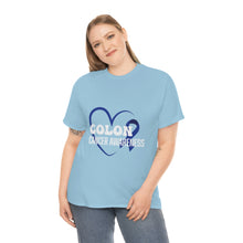 Load image into Gallery viewer, Colon Cancer Awareness Cotton Tee
