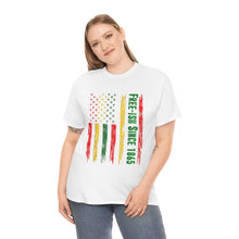 Load image into Gallery viewer, Freeish 1865 Flag Unisex Cotton Tee
