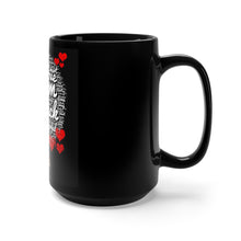 Load image into Gallery viewer, Afro Mom Black Mug 15oz
