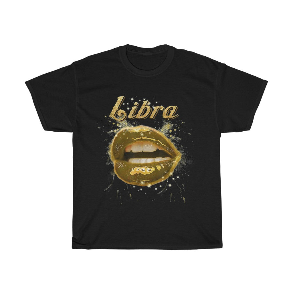 Libra Lips Cotton Tee