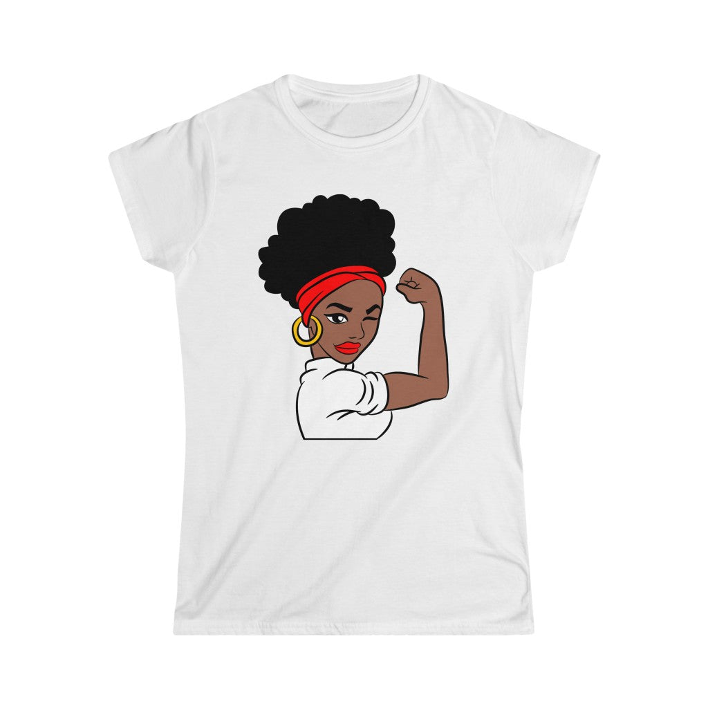 Strong Woman Softstyle Tee